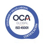 Certificado ISO 45001